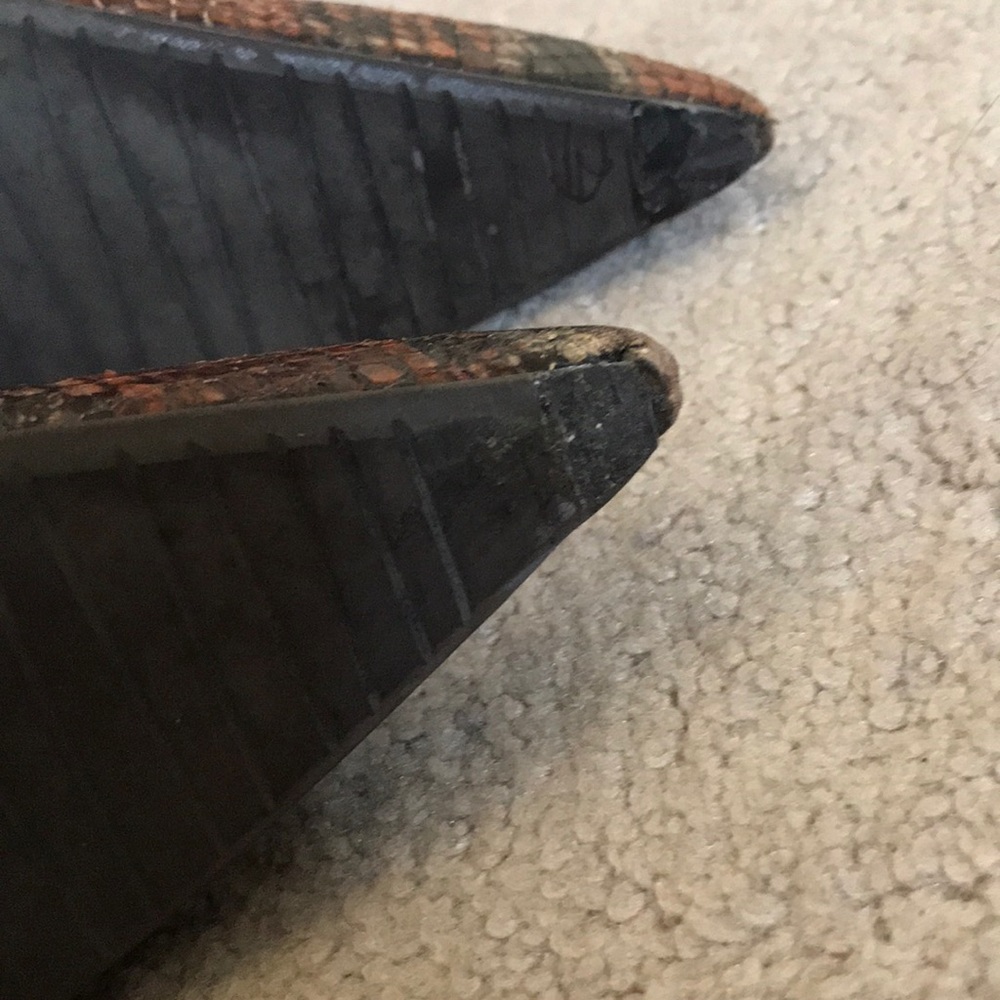 Stuart Weitzman Snake Print Boot Size 10 - image 5